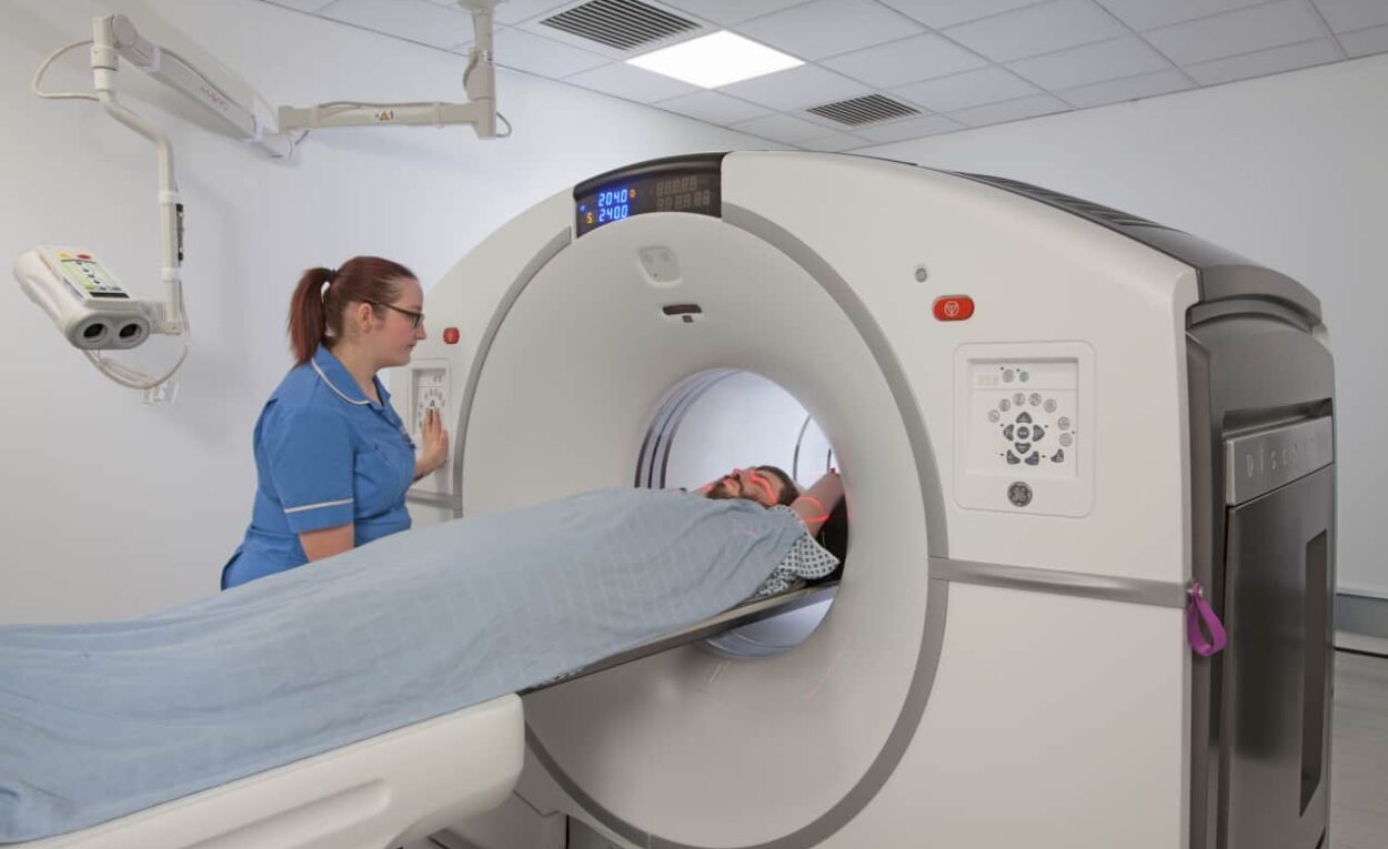 PET-CT scanning unit