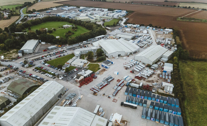 Premier Modular - HQ Site - Aerial View