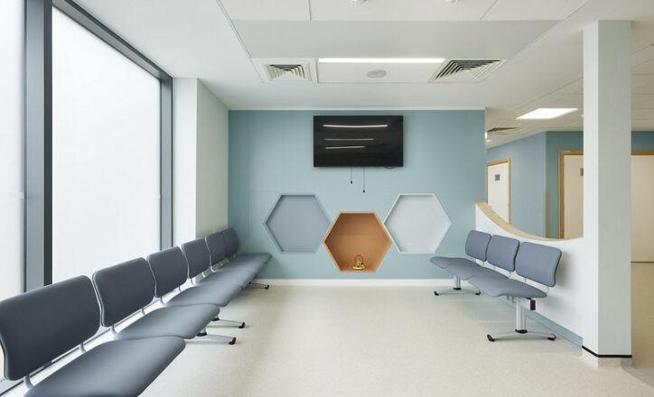 Waiting Room at James Cook University Hospital UTC | Healthcare | Premier Modular